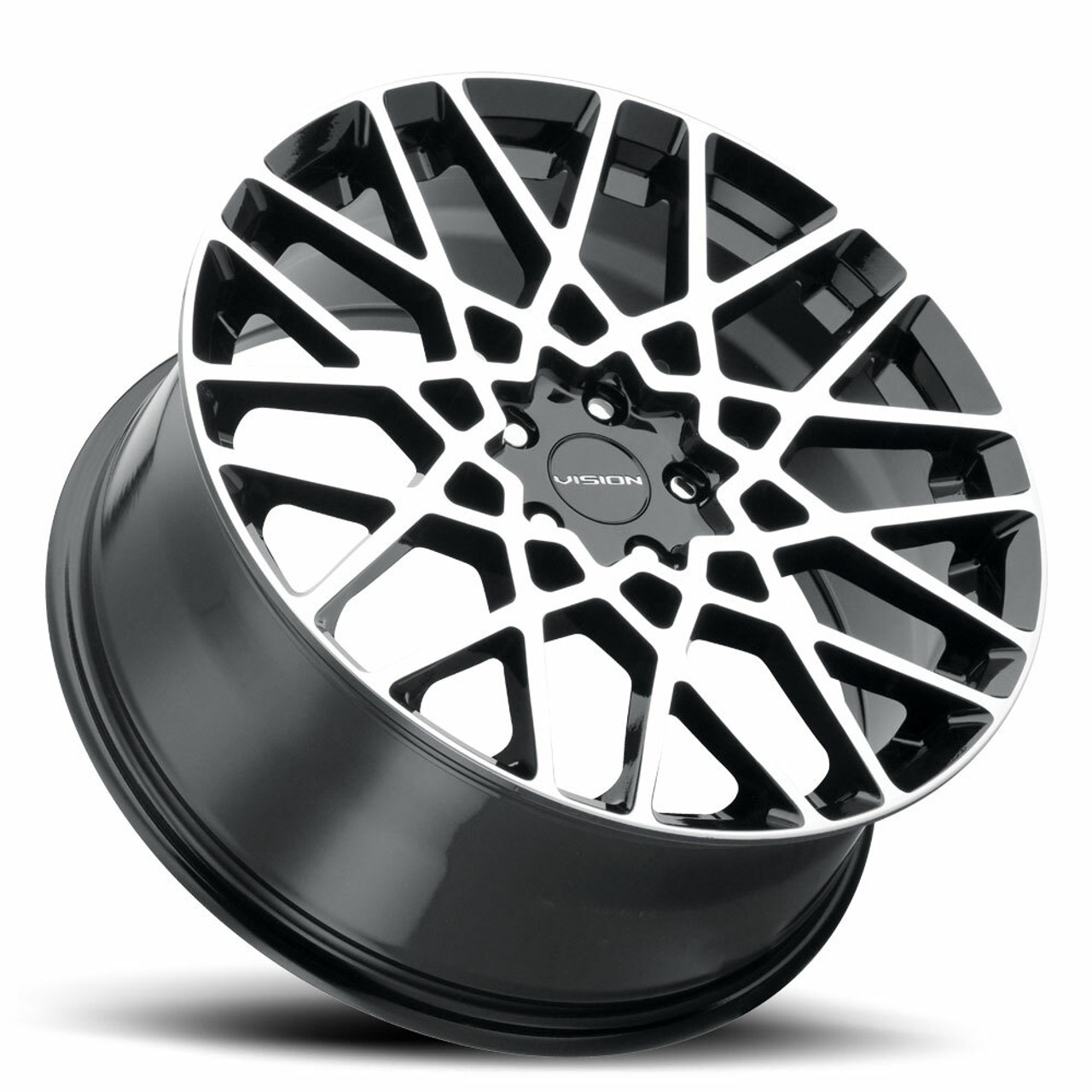 Set 4 20" Vision Street 474 Recoil Black Machined Face Wheels 20x8.5 5x112 35mm Set 4 20" Vision Street 474 Recoil Black Machined Face Wheels 20x8.5 5x112 35mm
