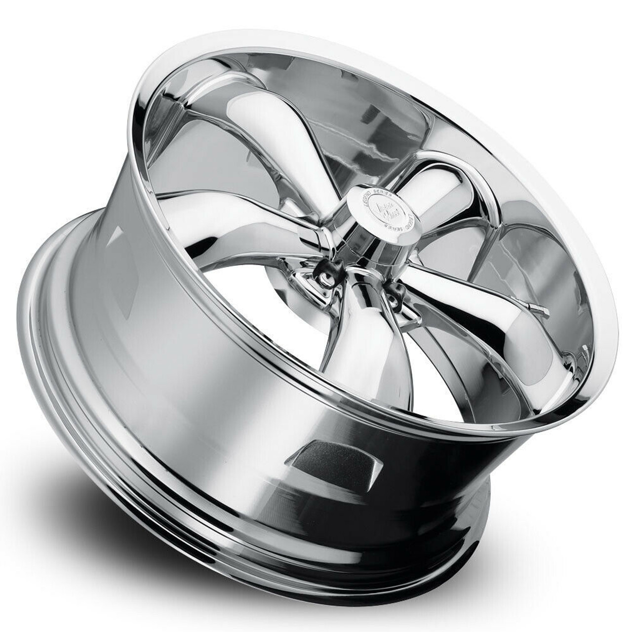 18" Vision American Muscle 142 Legend 18x8.5 5x4.5 -6mm Chrome Wheel Vintage Rim