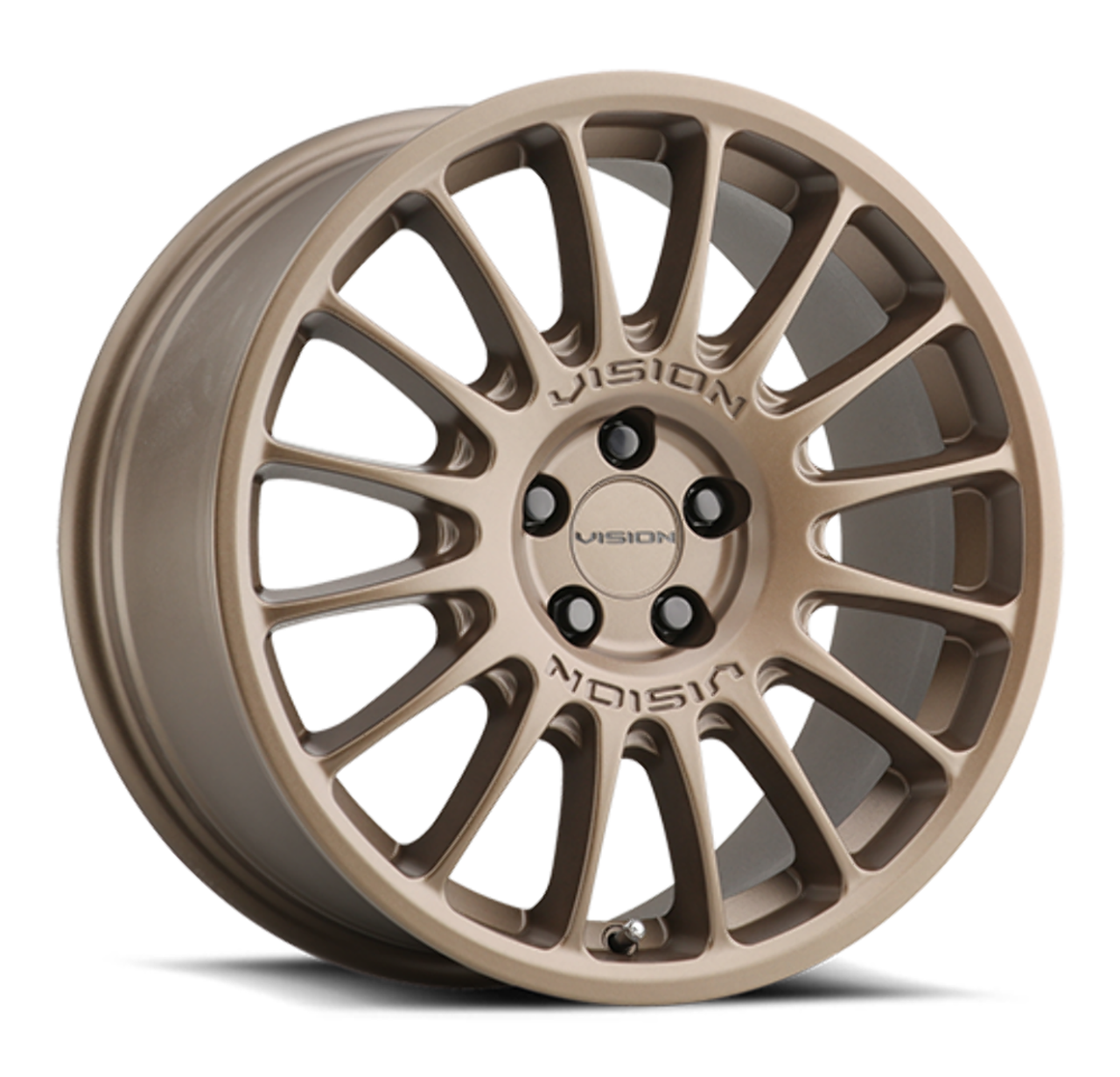 Set 4 15" Vision Street 477 Monaco Bronze Wheels 15x7 5x4.25 (5x108) Rims 38mm
