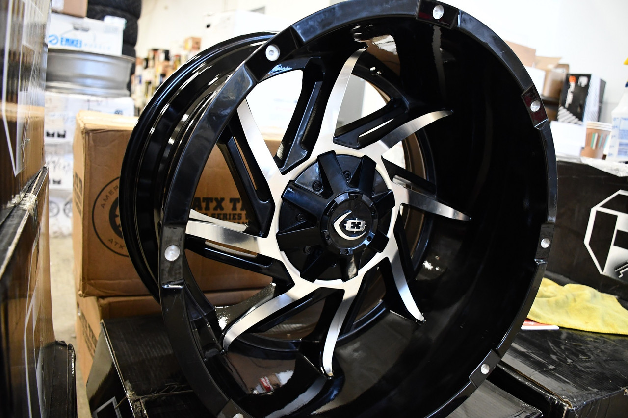 18" Vision Off-Road 422 Prowler Gloss Black Machined Face Wheel 18x9 6x135 Rim -12mm 18" Vision Off-Road 422 Prowler Gloss Black Machined Face Wheel 18x9 6x135 Rim -12mm
