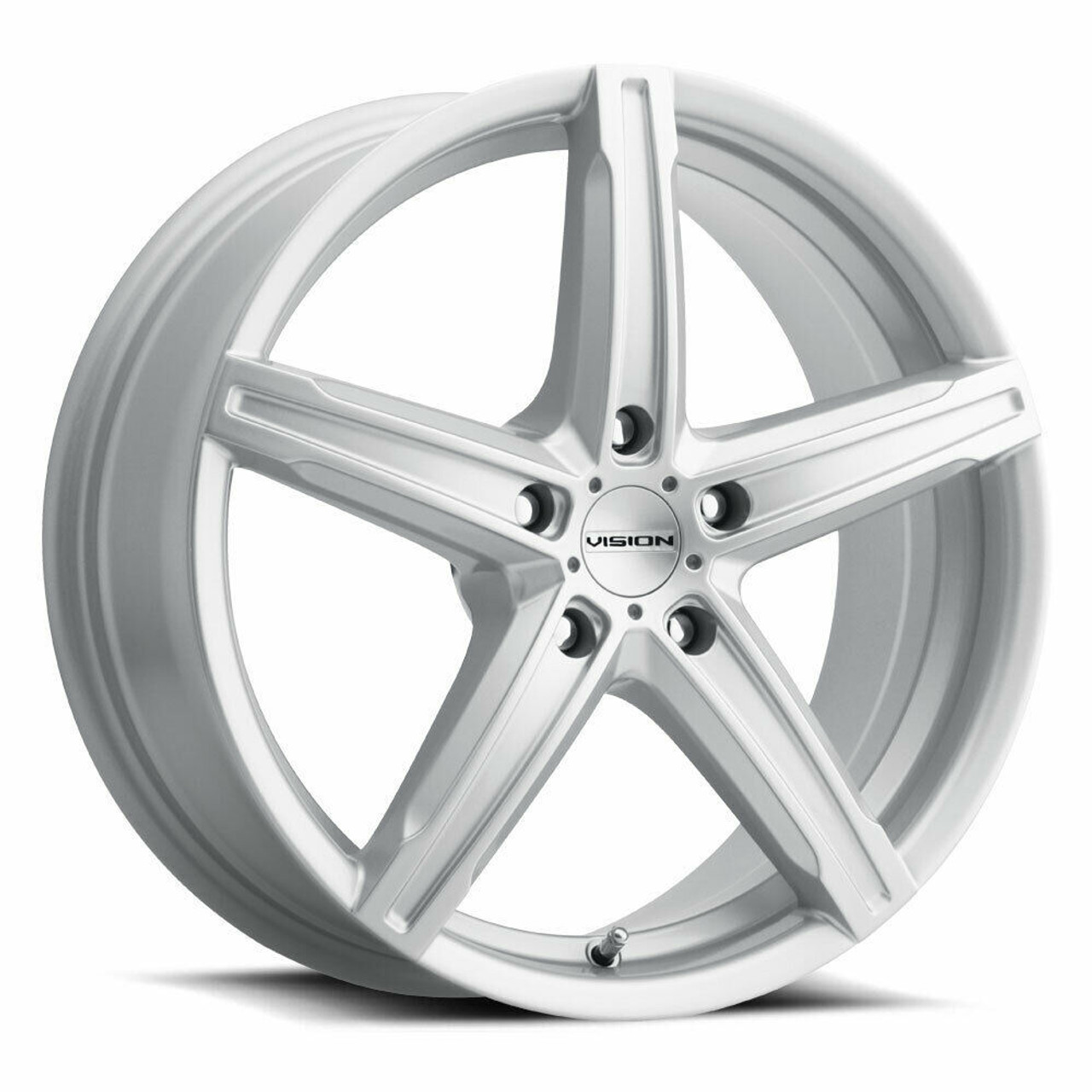 Set 4 15" Vision Street 469 Boost Silver Wheels 15x6.5 4x4.5 (4x114.3) 38mm Rims