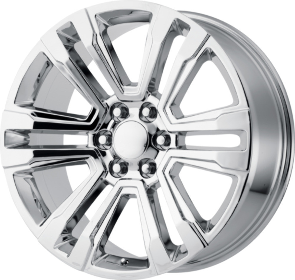 Performance Replicas PR182 22x9 6x5.5 Chrome Wheel 22" 24mm Rim
