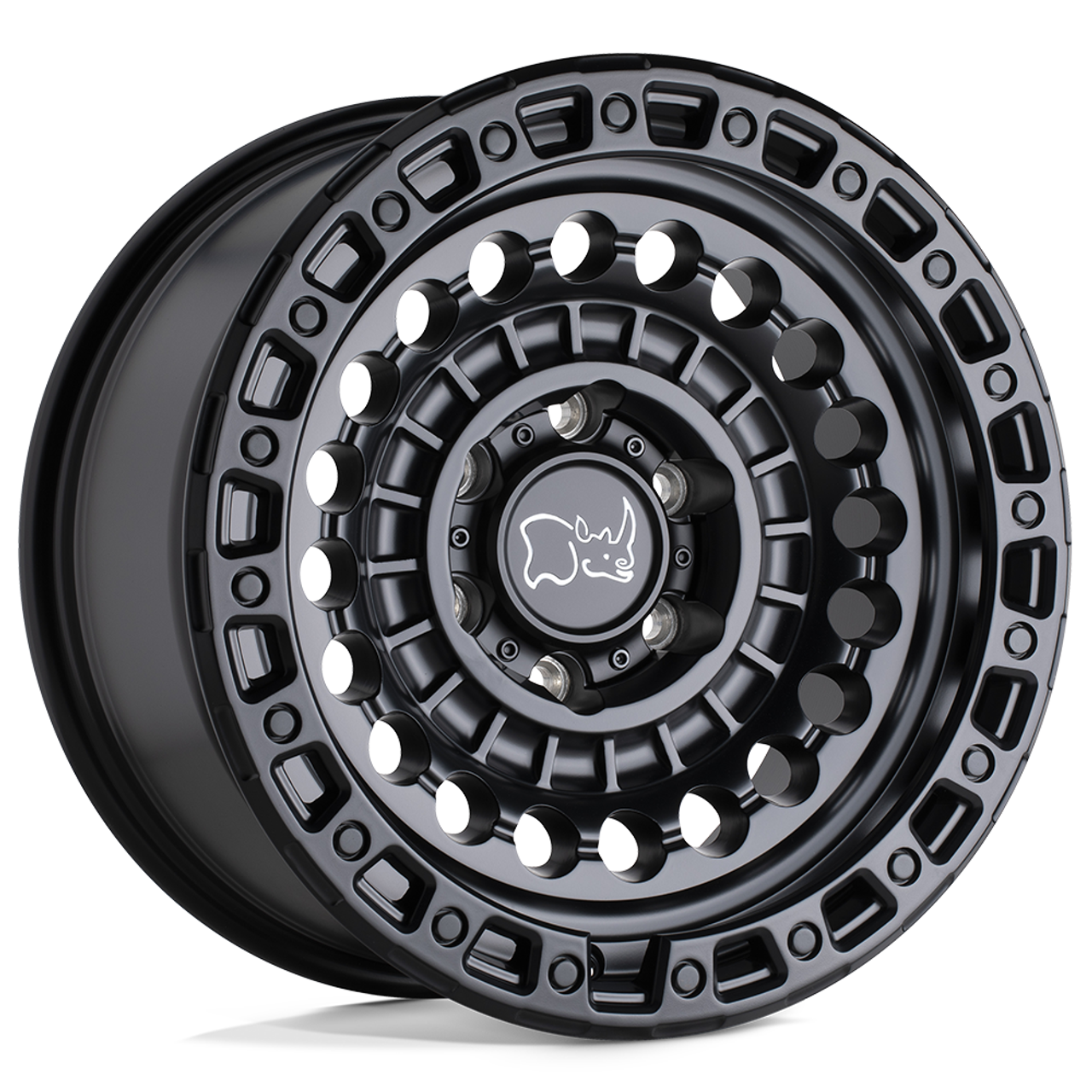 Black Rhino Sentinel 17x8.5 6x5.5 Matte Black Wheel 17" -10mm Rim