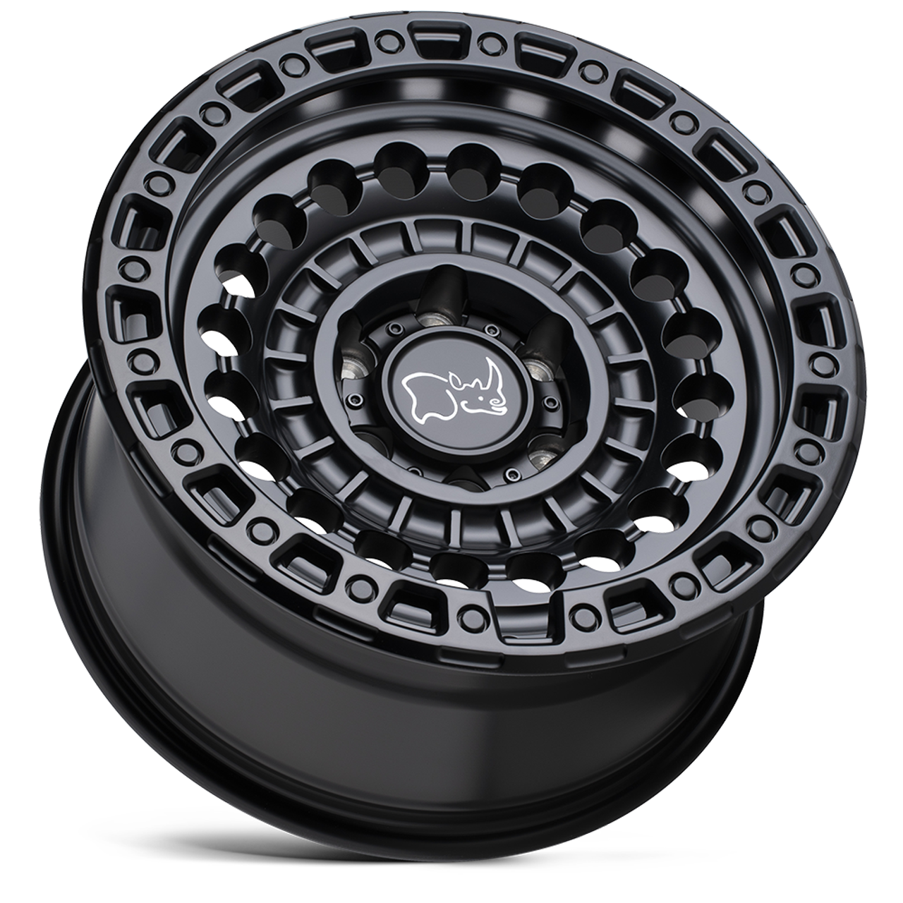Black Rhino Sentinel 17x8.5 6x5.5 Matte Black Wheel 17" -10mm Rim