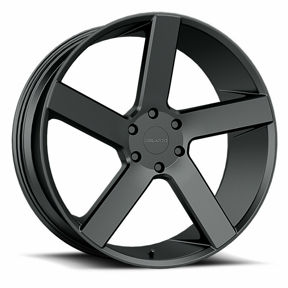 22" Vision 472 Switchback Satin Black 22x9.5 Wheel 6x120 30mm Truck SUV Rim