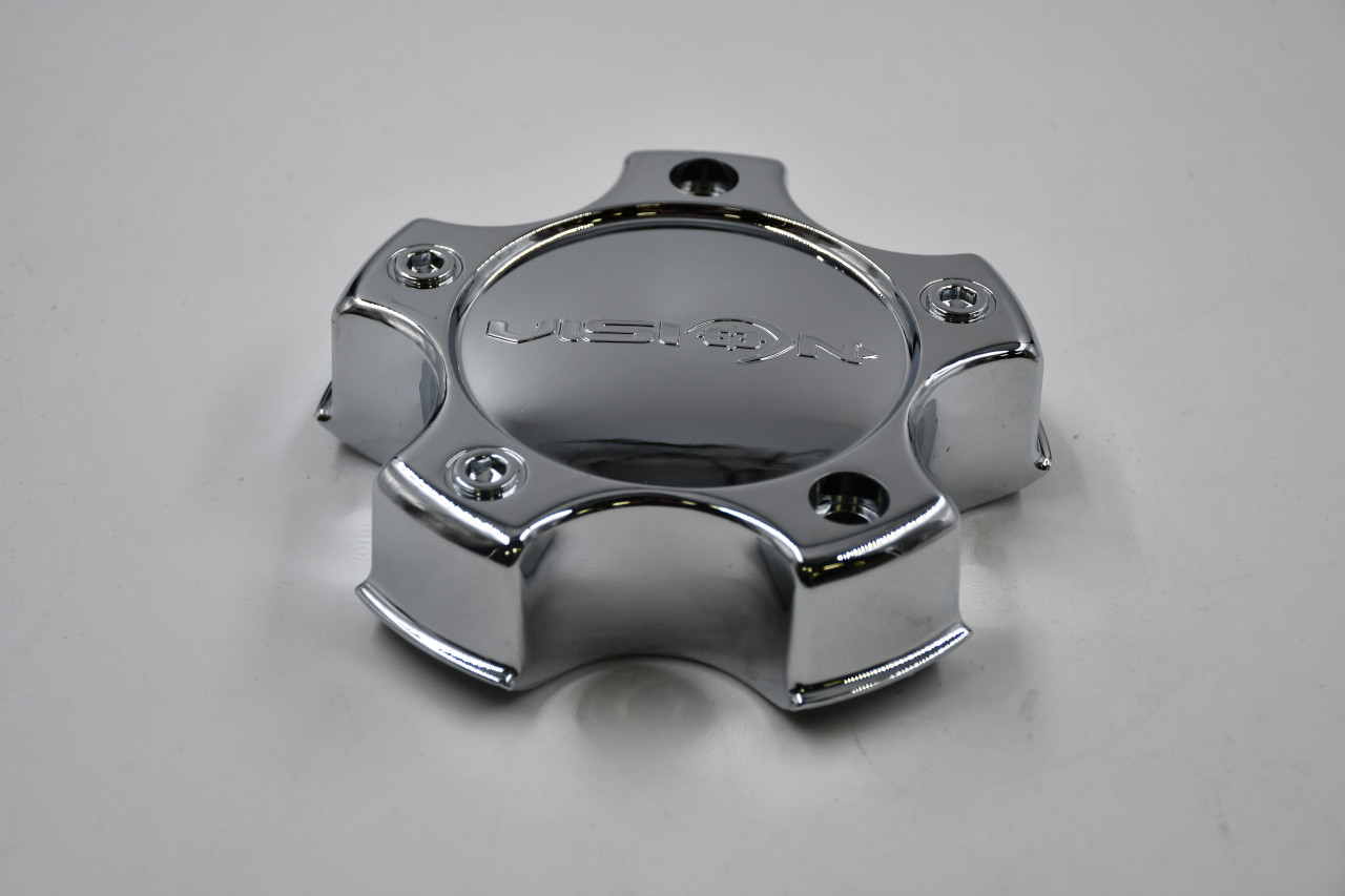 Vision 326 372 Chrome Wheel Center Cap Hub Cap C326-5CV fits 5x135 5x5.5 5x150