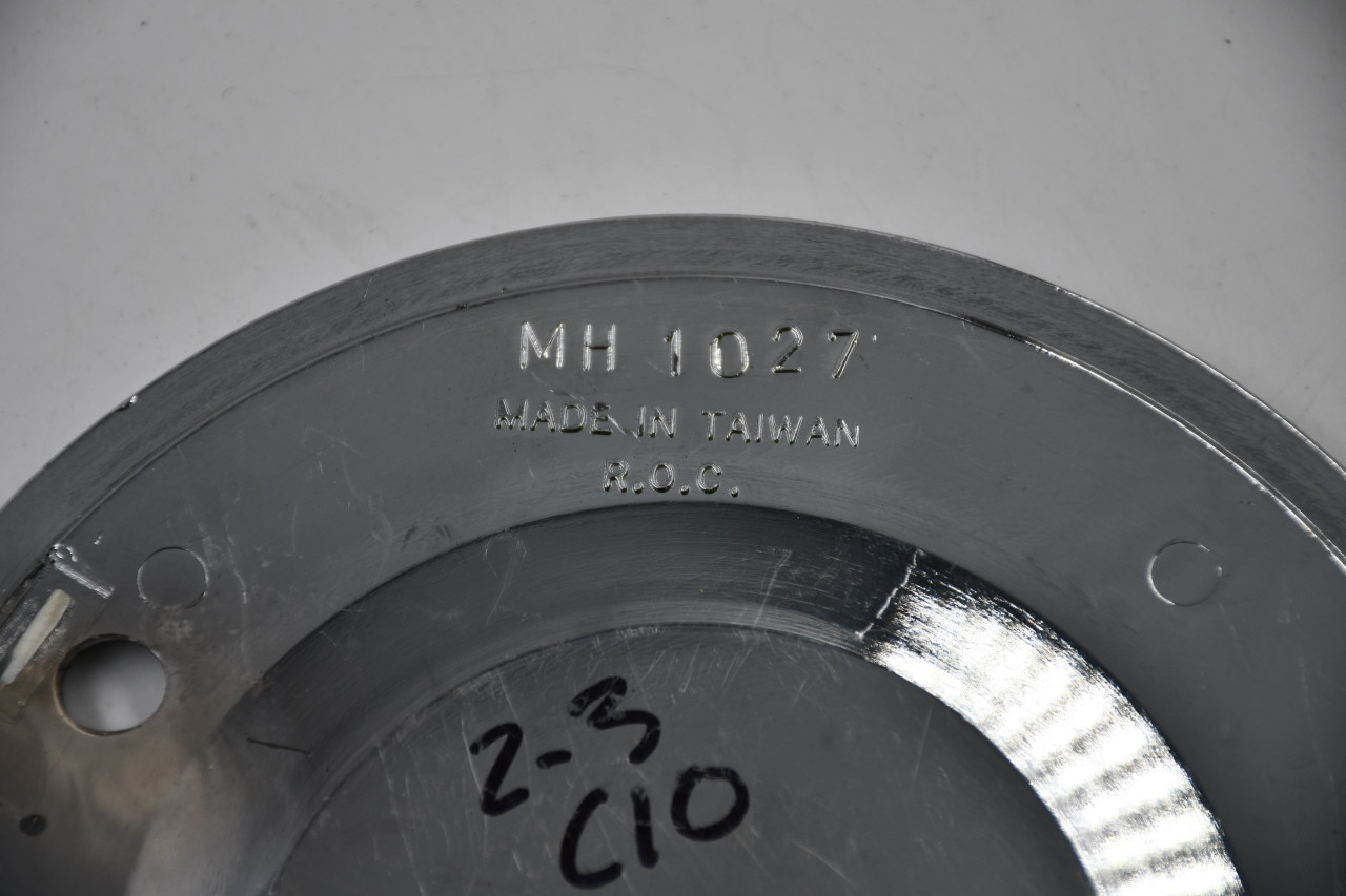 MHT Chrome w/ Black & Chome Logo Wheel Center Cap Hub Cap MH1027(CHR) 6.25" MHT Chrome Logo