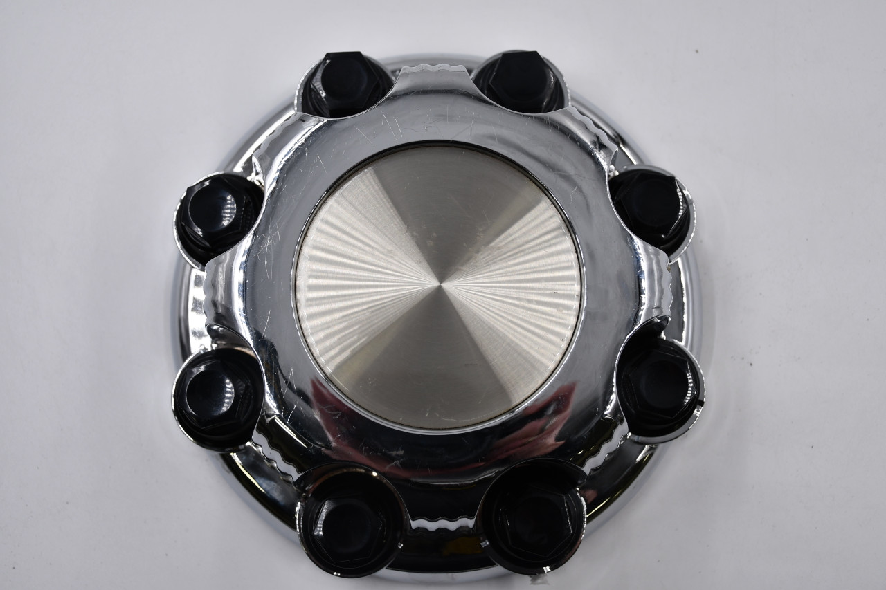 AfterMarket Chrome Wheel Center Cap Hub Cap (REP)5079-C 8" AfterMarket Relica No Logo 8 Lug