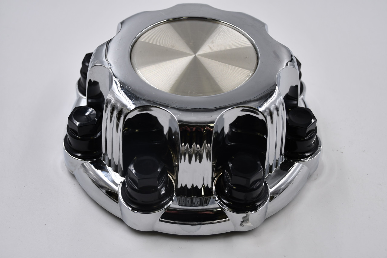AfterMarket Chrome Wheel Center Cap Hub Cap (REP)5079-C 8" AfterMarket Relica No Logo 8 Lug