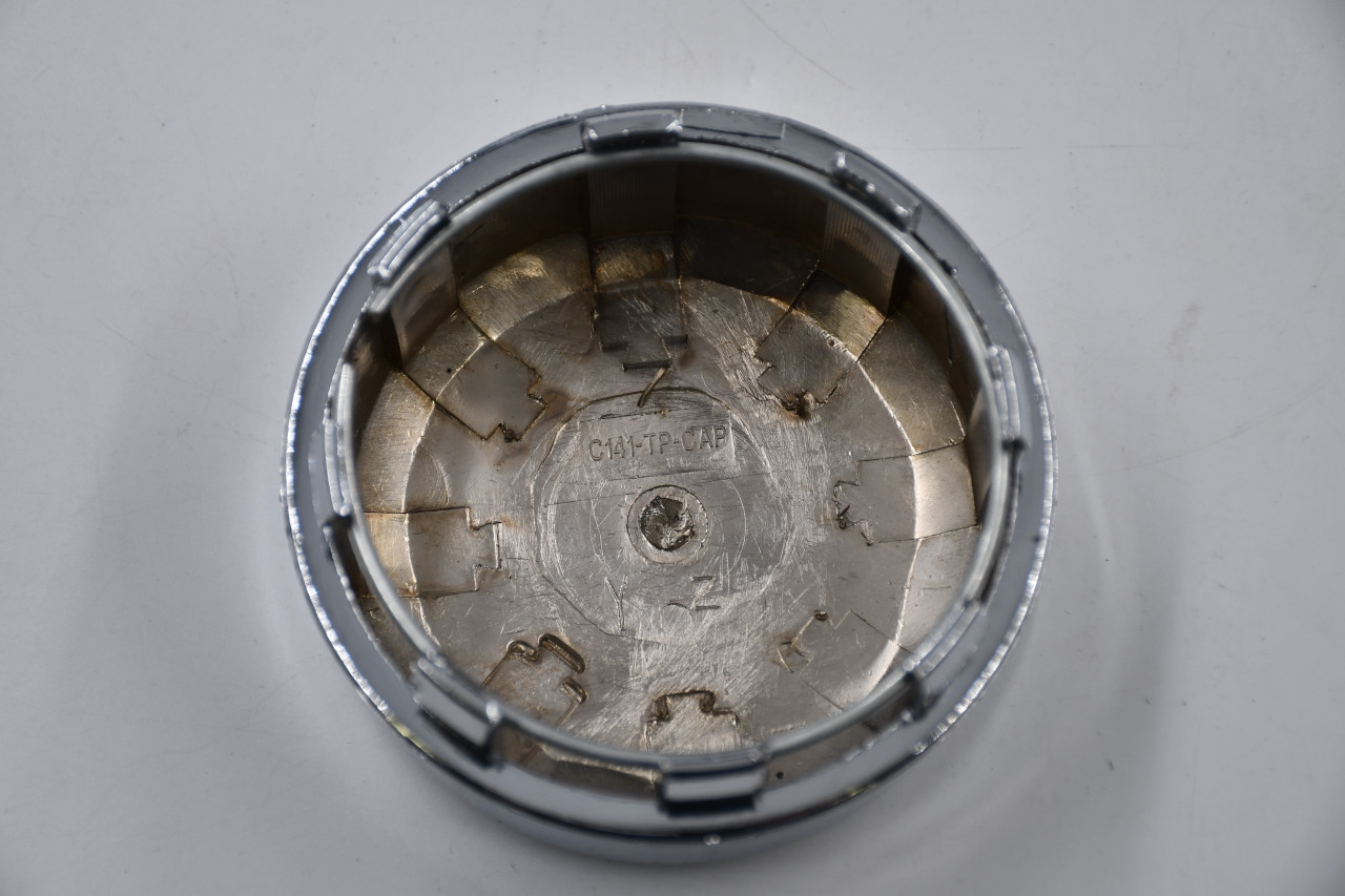 Vision Wheels Chrome Wheel Center Cap Hub Cap C141-TP-CAP(VIS) 3.5" Legend Series Snap in Old Logo