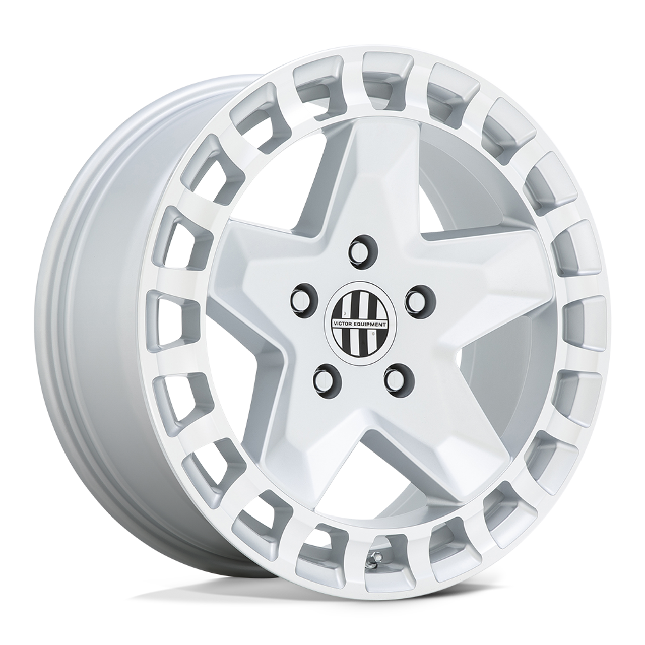 Victor Equipment Alpen 17x8 5x130 Gloss White Wheel 17" 20mm Rim