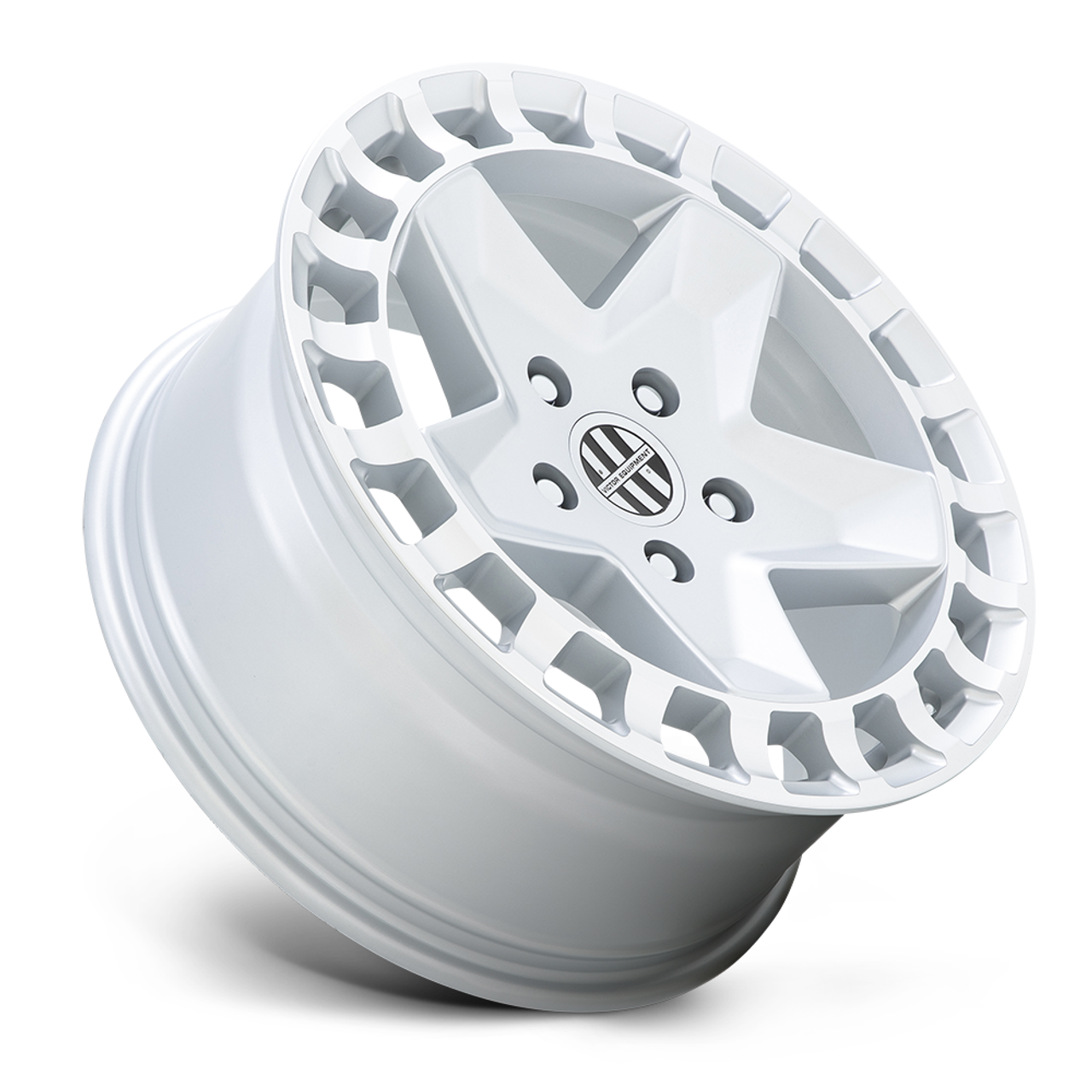 Victor Equipment Alpen 17x8 5x130 Gloss White Wheel 17" 20mm Rim