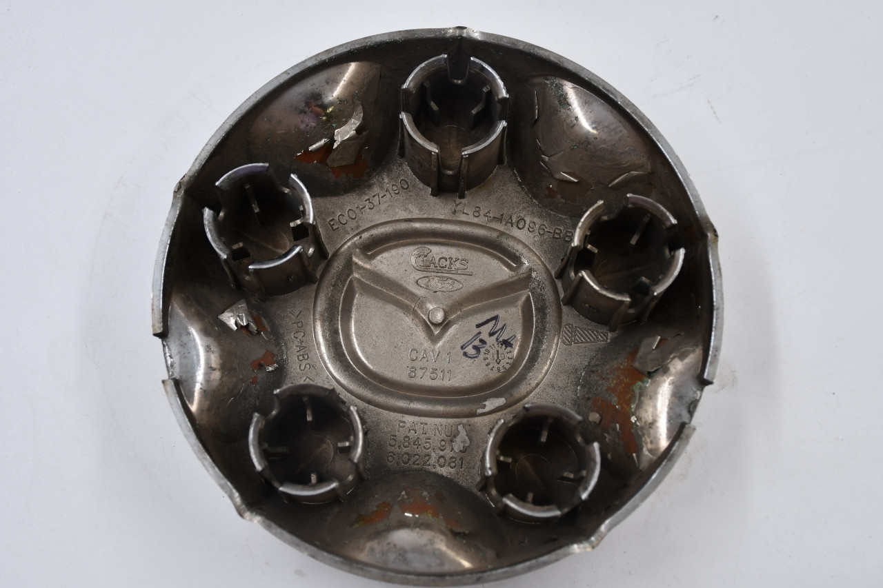 Mazda Chrome Wheel Center Cap Hub Cap YL84-1A096-BB(MZ) 6.625" Mazda Tribute '01-'04