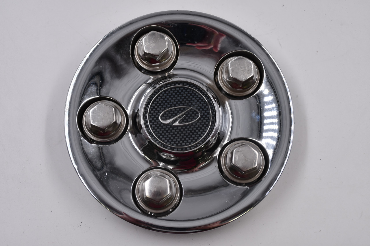 Oldsmobile Chrome w/ Carbon Fiber & Chrome Lugs Wheel Center Cap Hub Cap 9593499(OLDCHR) 6.875" Oldsmobile Intrigue OEM