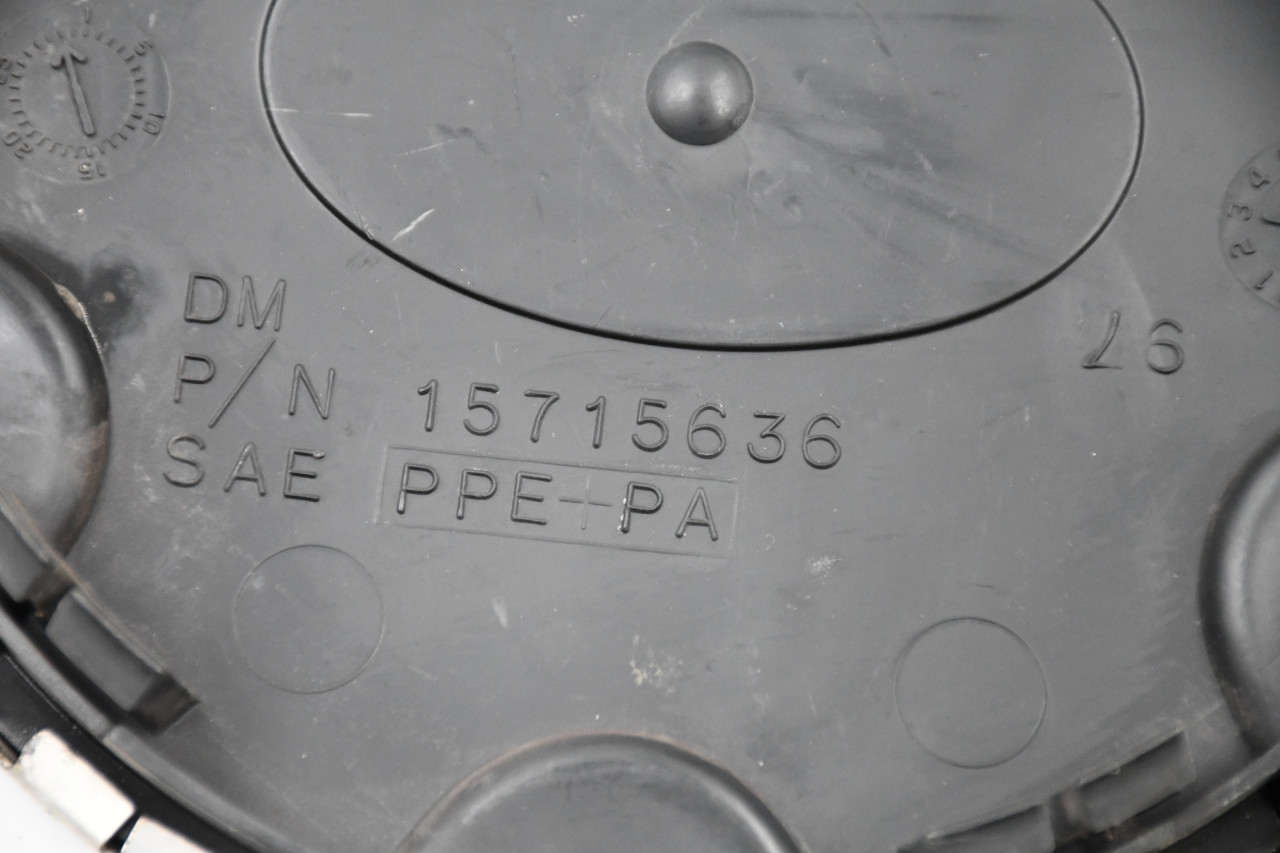 Oldsmobile Machined w/ GrayLogo Wheel Center Cap Hub Cap 15715636 6.5" Oldsmobile Bravada "98-'01 OEM