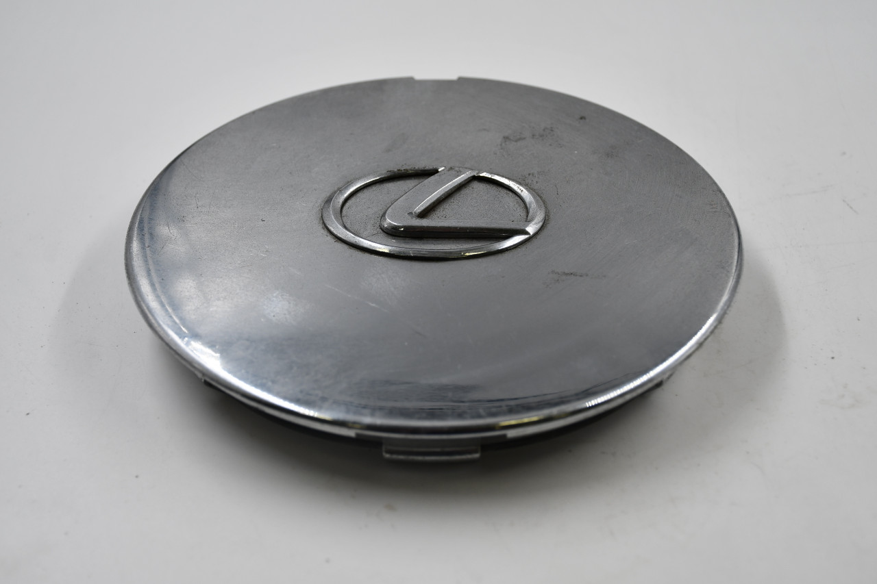 Lexus Chrome w/ Chrome Logo Wheel Center Cap Hub Cap 10363(CHR) 7" Lexus all Chrome Snap in