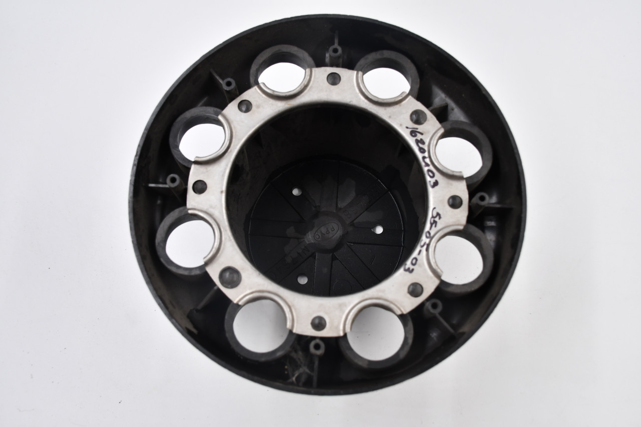 GMC/Chevy Black Wheel Center Cap Hub Cap 15551468(NL) 8.875" GMC/Chevy 8 Lug No Logo/Insert