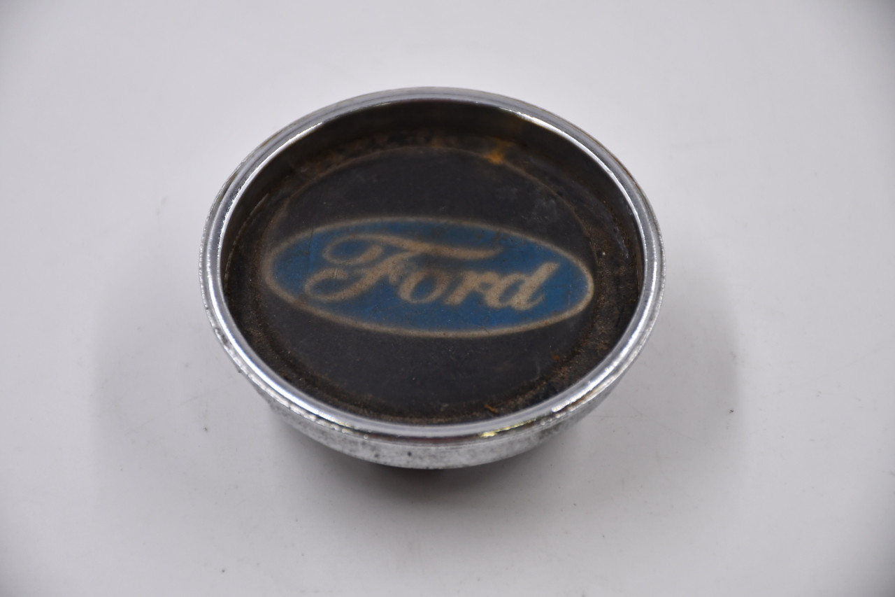 Ford Chrome w/ Black, Blue, Silver Insert Wheel Center Cap Hub Cap 254842(FORD) 2.25" Ford Snap in