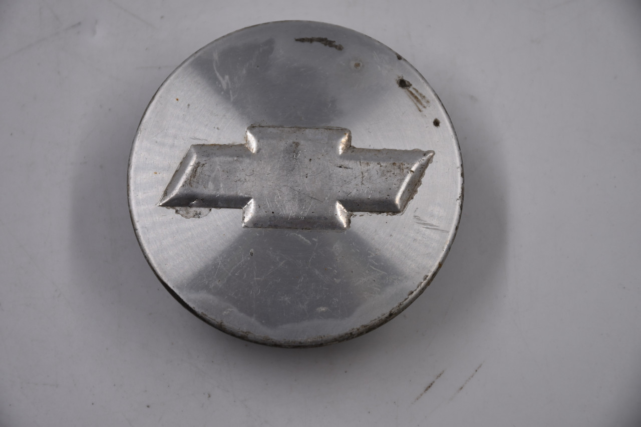 Chevy Machined Polished Wheel Center Cap Hub Cap 9595010(CH) 2.625" Chevy OEM Snap in