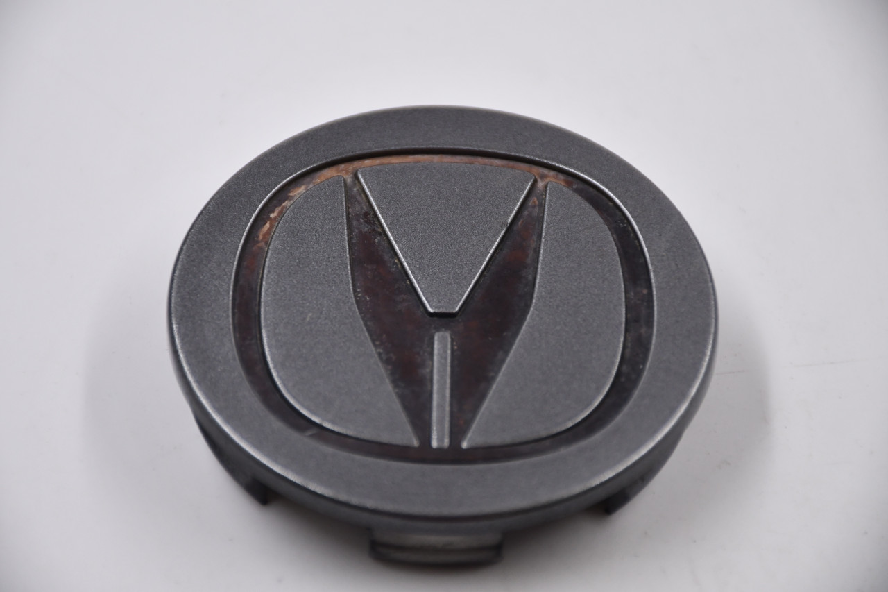 Honda Gun Metal w/ Black Logo Wheel Center Cap Hub Cap 44732-S3V-A50 2.75" Honda Acura OEM Snap in