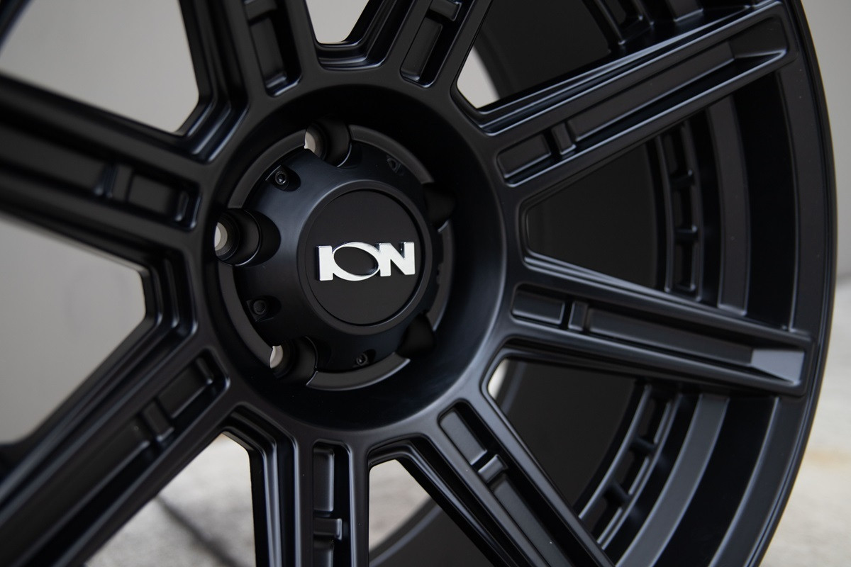 20" Ion 149 20x9 Matte Black 5x5.5 Wheel -12mm Rim