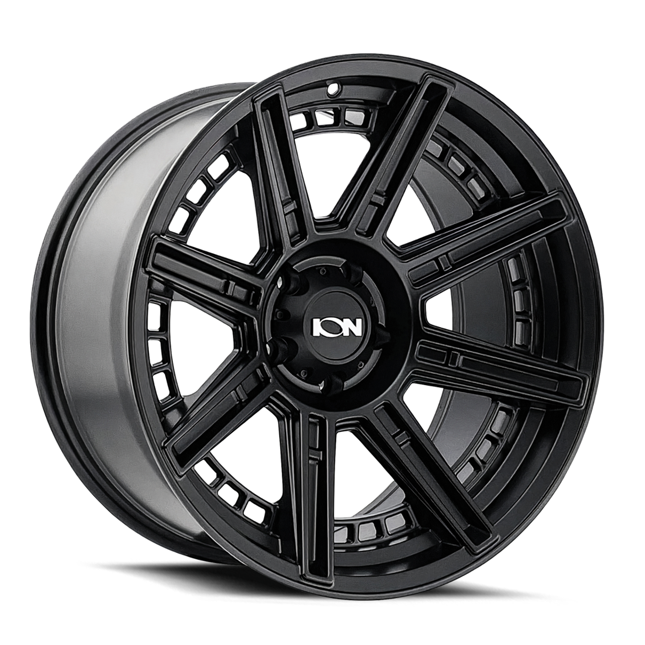 20" Ion 149 20x10 Matte Black 5x5 Wheel -24mm Lifted For Jeep Wrangler Truck Rim