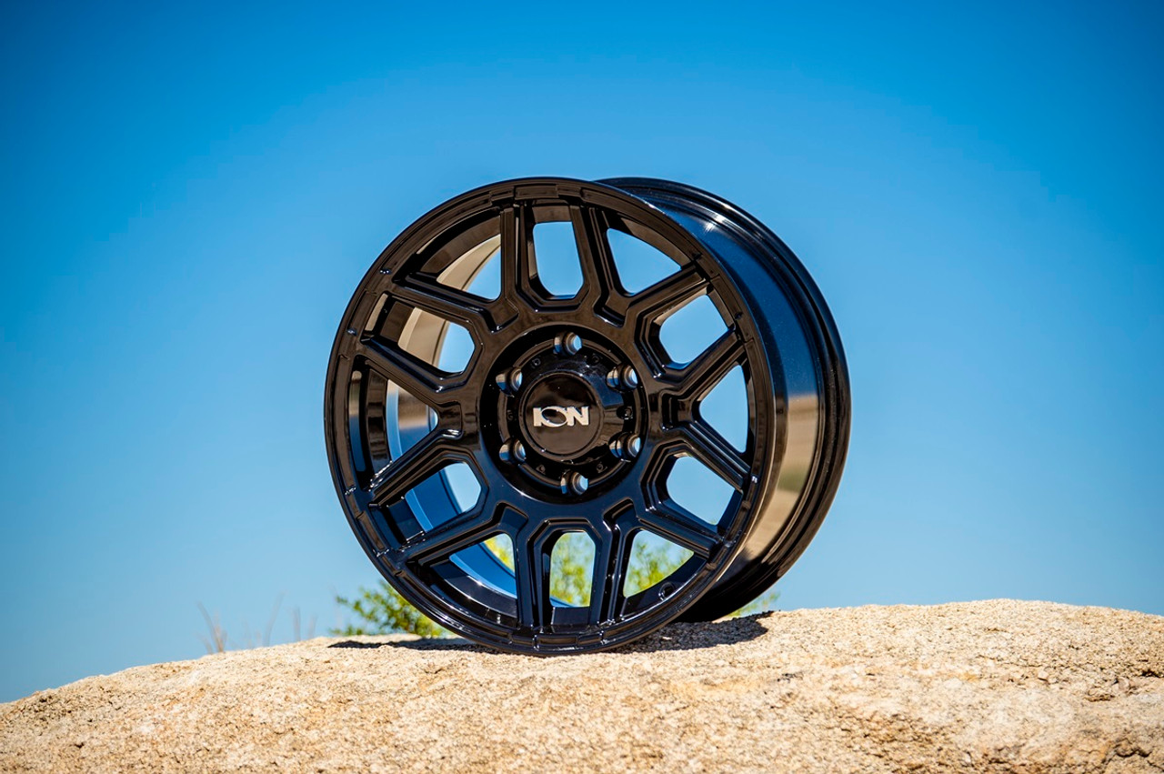 20" Ion 146 20x9 Gloss Black 8x6.5 Wheel 0mm Rim