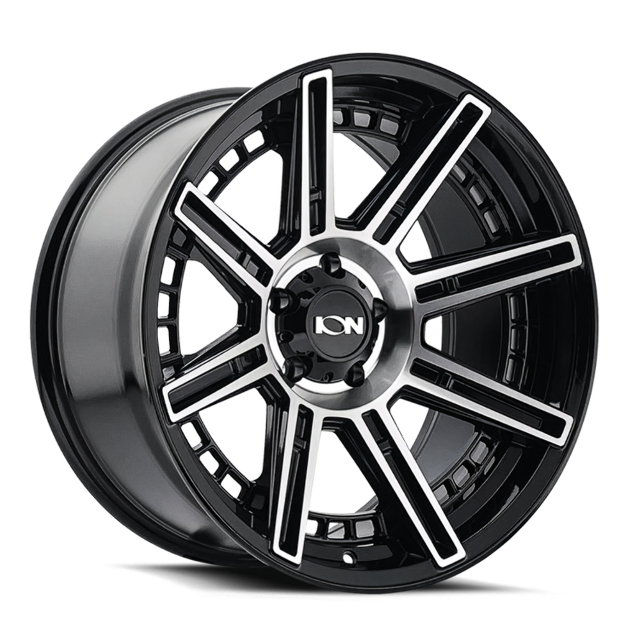 20" Ion 149 20x10 Black Machined 6x135 Wheel -24mm Rim