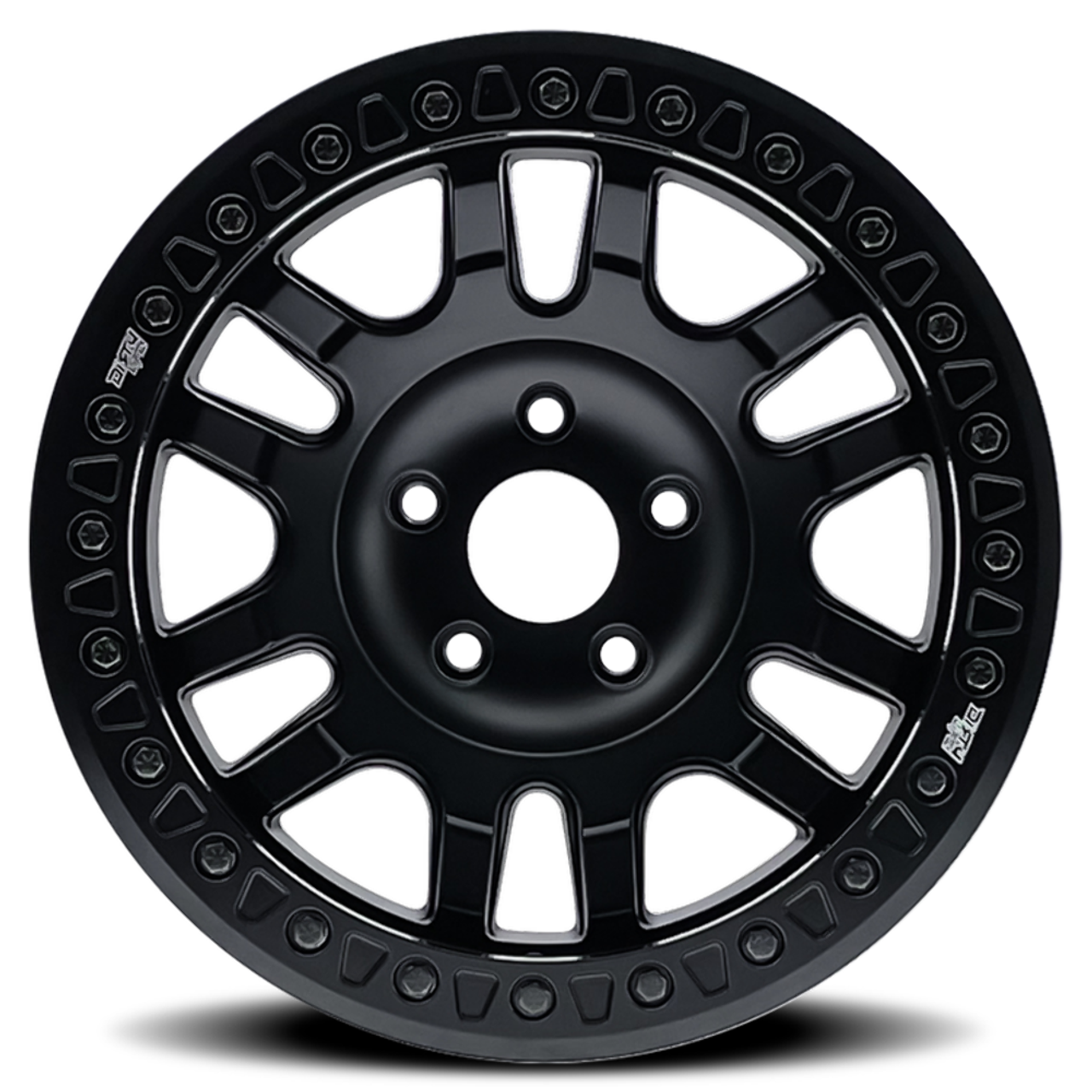 17" Dirty Life Canyon Race 17x9 Matte Black 5x4.5 Wheel -12mm For Jeep Ford Rim