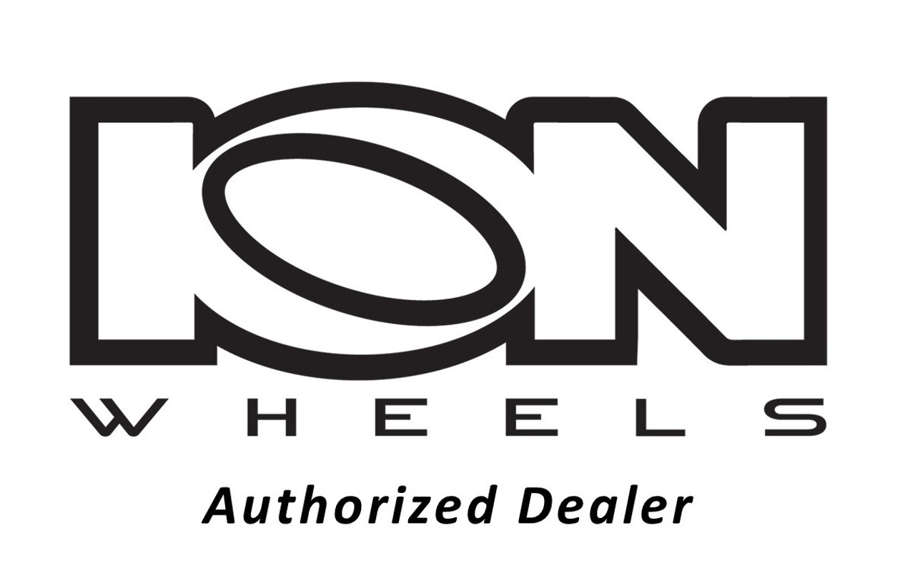 Set 4 20" Ion 147 20x9 Gloss Black 8x180 Wheels 18mm For Chevy GMC Truck Rims