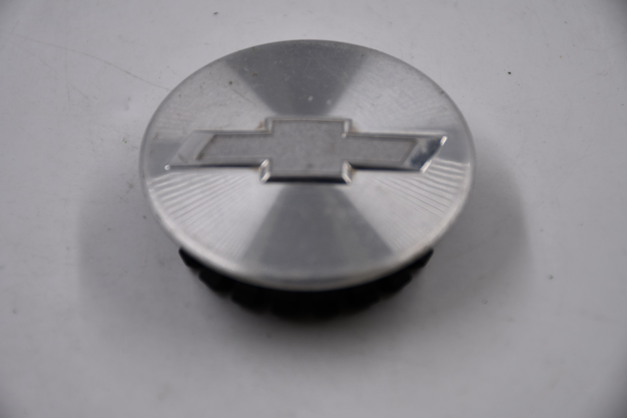 Chevrolet Machined w/ Silver Logo Wheel Center Cap Hub Cap 92202223 2.25" Chevrolet OEM '10-'12 Camaro