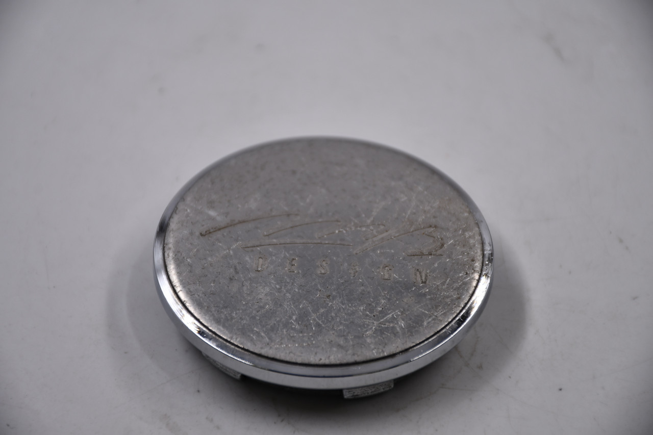 AfterMarket Chrome Edge. Machined Center Wheel Center Cap Hub Cap C-004 2.5" AfterMarket Fits MB Design Wheels