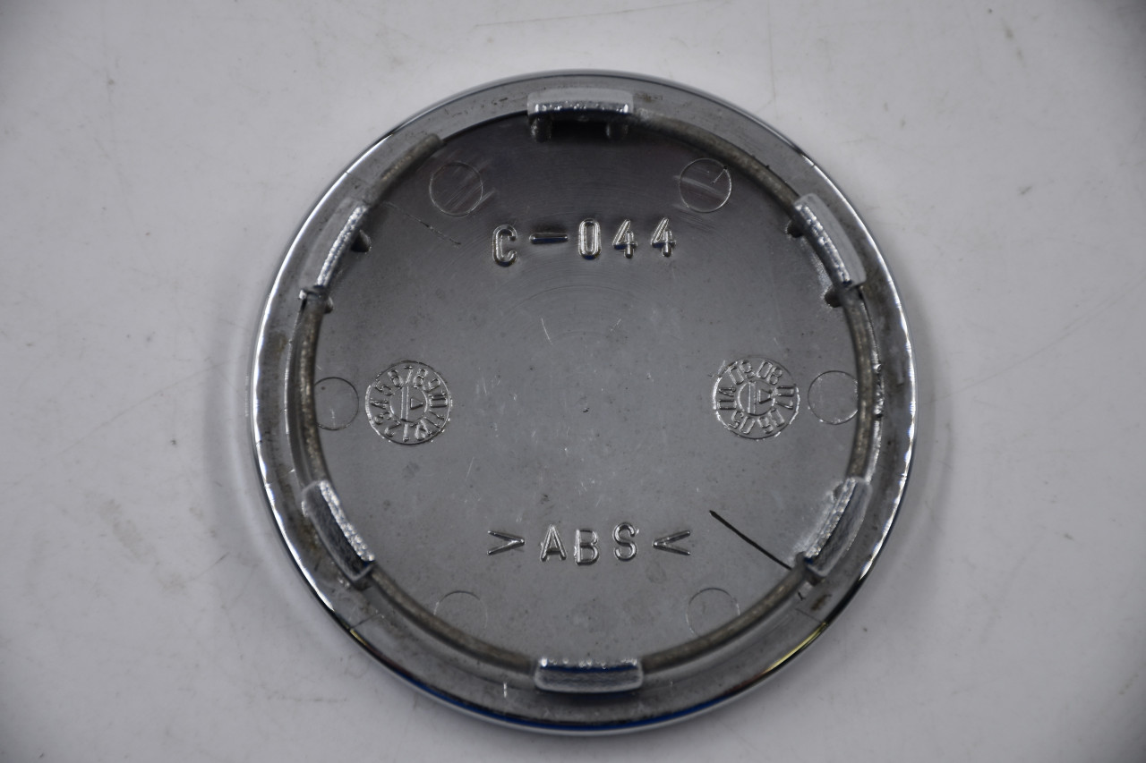 AfterMarket Chrome Edge. Machined Center Wheel Center Cap Hub Cap C-004 2.5" AfterMarket Fits MB Design Wheels