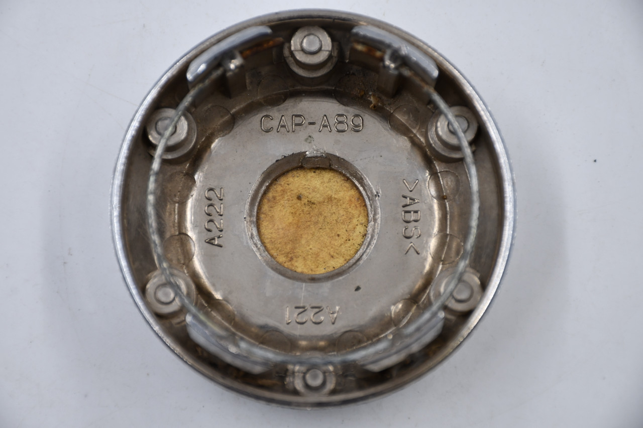 Etoria Chrome w/ Black & Chrome Logo Wheel Center Cap Hub Cap CAP-A89 2.875" Etoria