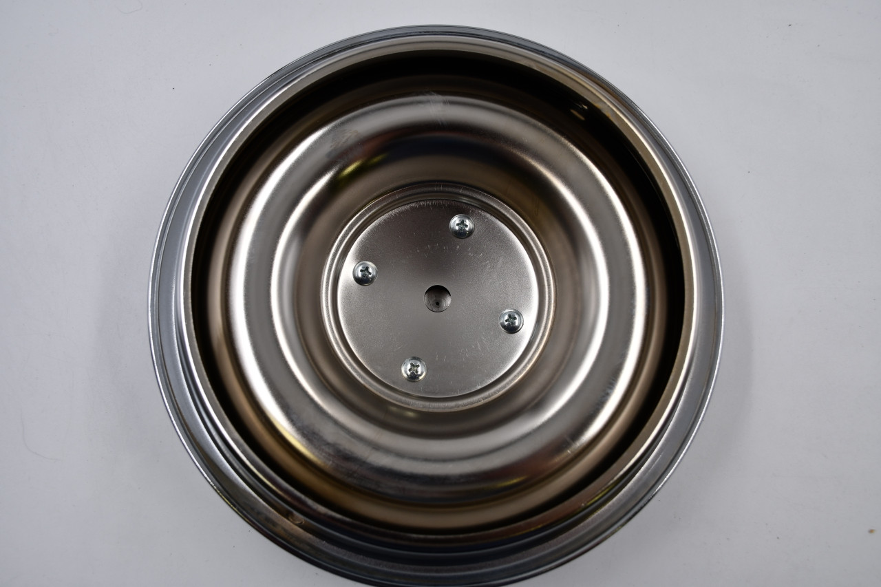 Vision Logo Chrome Wheel Center Cap Hub Cap JC5001V 8" Vision Wheel Power Disc Brakes METAL