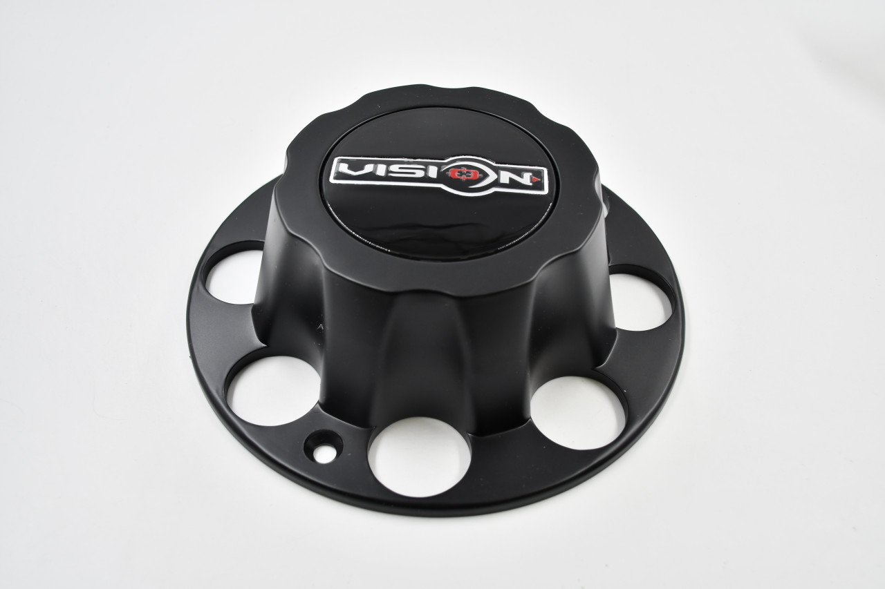 Vision 81A Heavy Hauler C81MMB-STD C181ZMB-STD Matte Black Wheel Center Cap