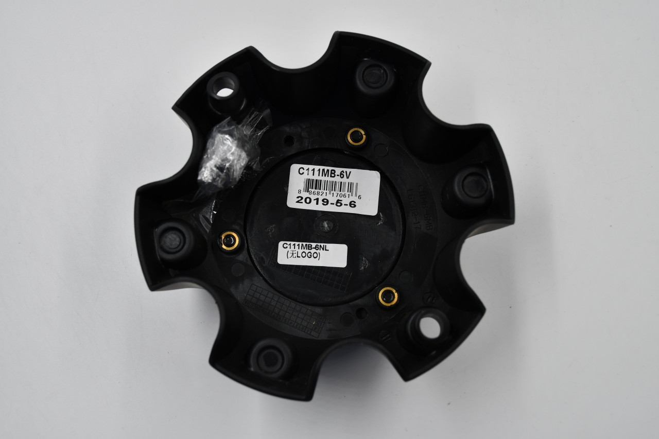 Vision Off Road 111 Nemesis Center Cap C111MB-6V Matte Black OEM Replacement