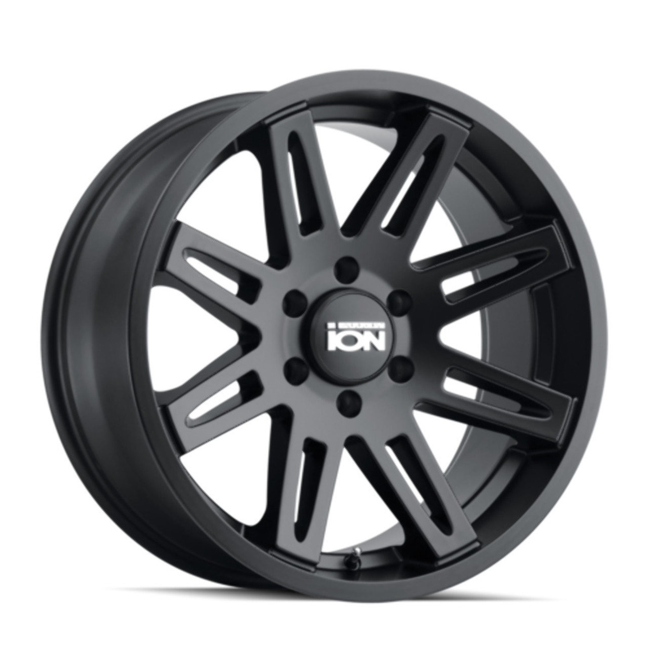 17" Ion 142 17x9 Matte Black 8x170 Wheel -12mm Rim