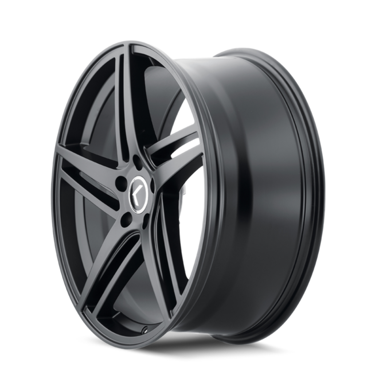 17" Kraze Milano 17x8 Satin Black 5x4.5 Wheel 38mm For Jeep Ford Rim