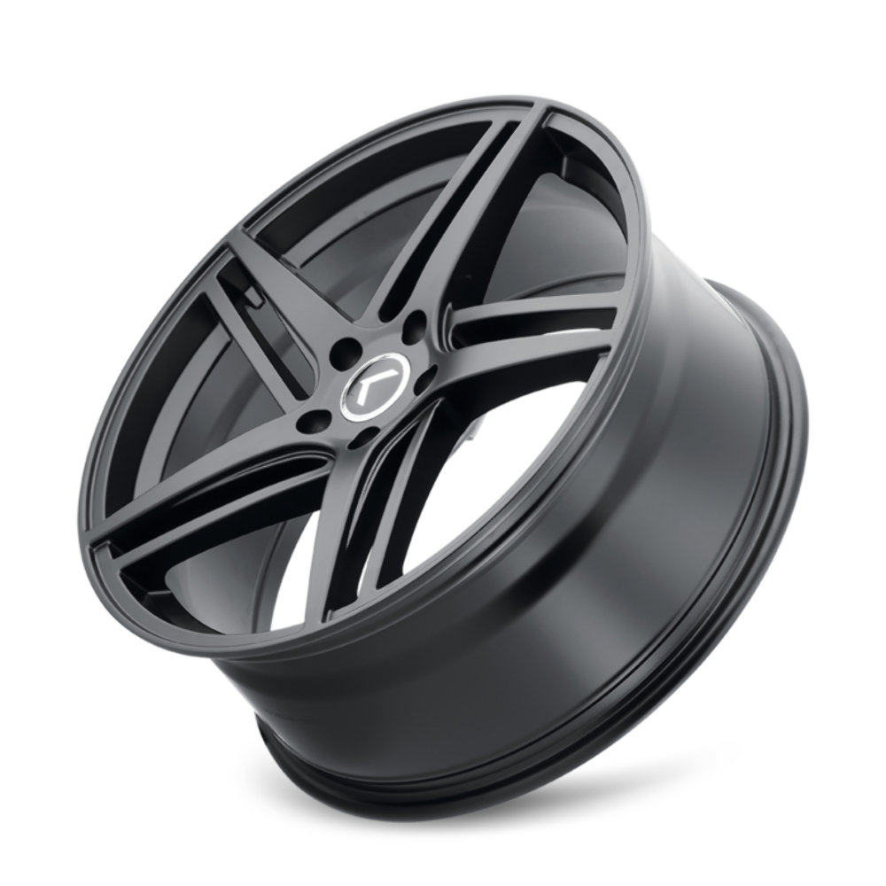 20" Kraze Milano 20x8.5 Satin Black 5x4.5 Wheel 38mm For Jeep Ford Truck Suv Rim