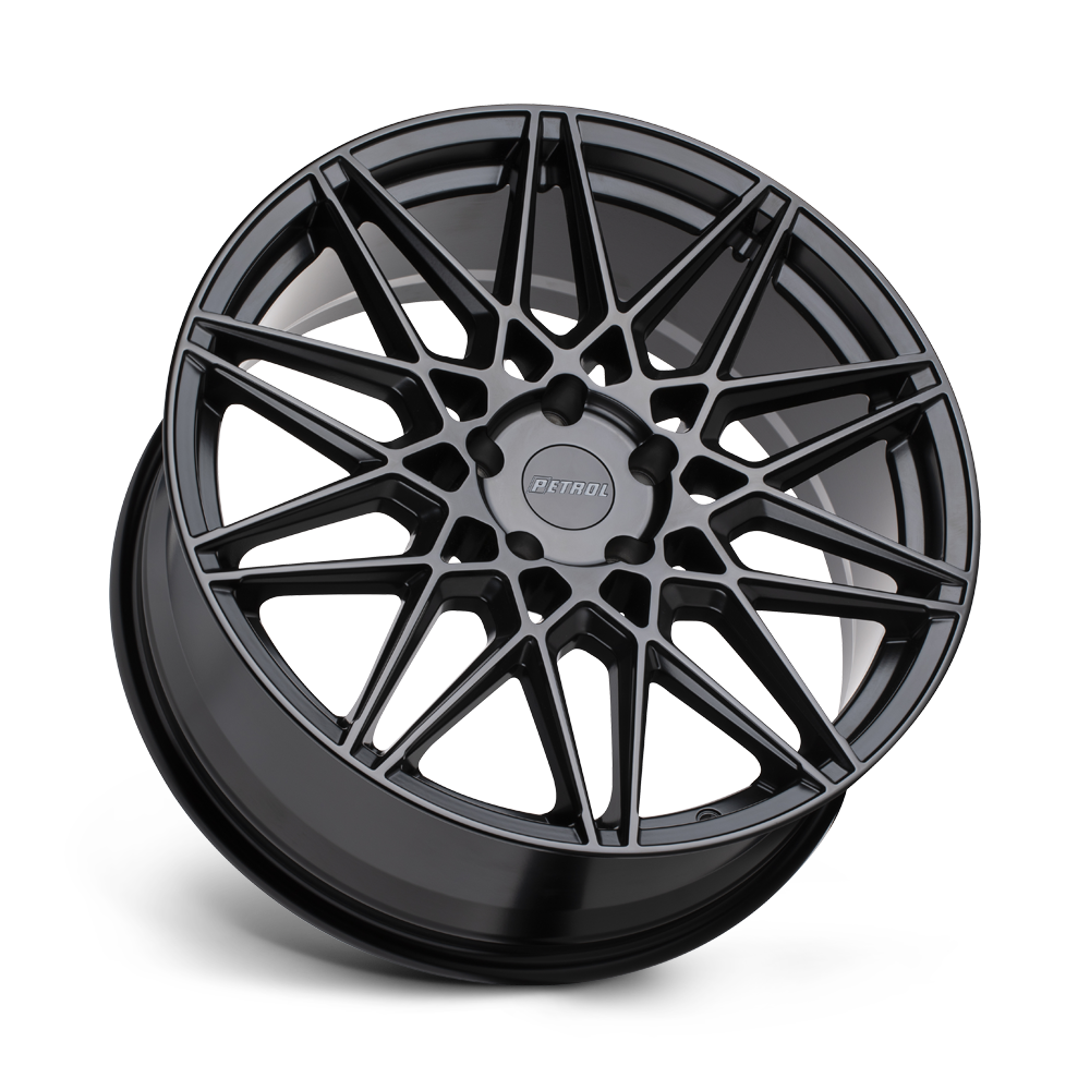 Petrol P3C 17x8 5x4.5 Semi Gloss Black Wheel 17" 40mm Rim