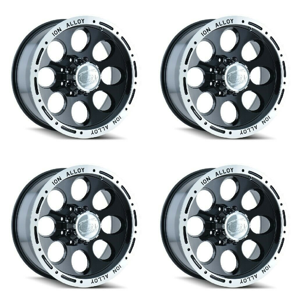 Ion Alloy 174 Wheels 16.0 Inch 5x4.5 (5x114.3) A2i Wheel and Tire