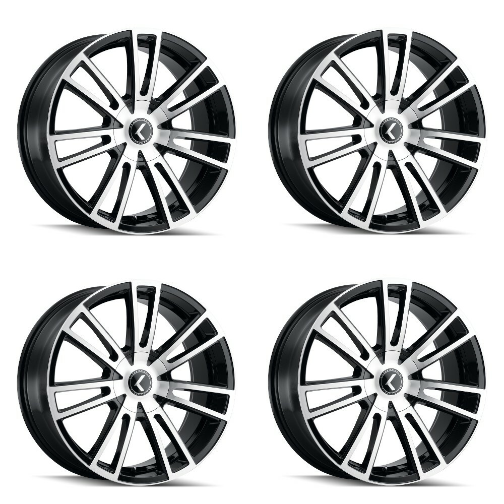 Kraze Kr183 Wheels 18.0 Inch 5x115 5x120 A2i Wheel and Tire