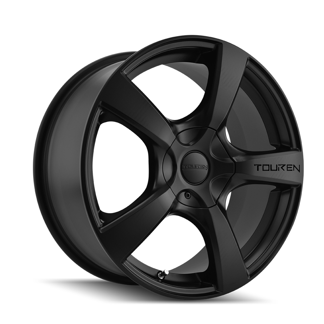 Set 4 16" Touren TR9 16x7 Matte Black 5x5 Wheels 42mm Rims