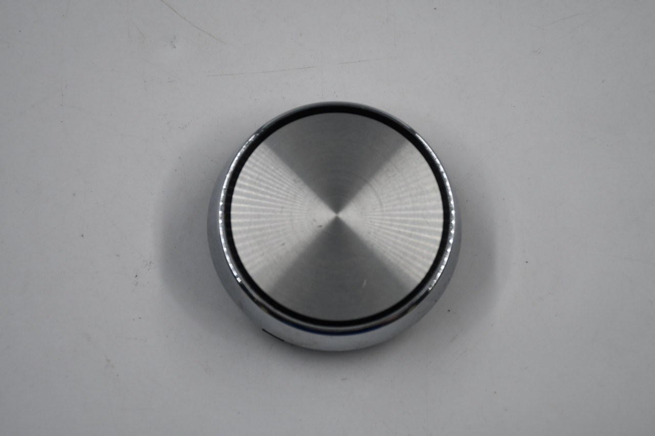 Mercury Chrome Edge, Machined & Black Insert Wheel Center Cap Hub Cap E1EC-1A096-CB 2.375" Mercury Ford 1981-1985 Capri Lynx Escort