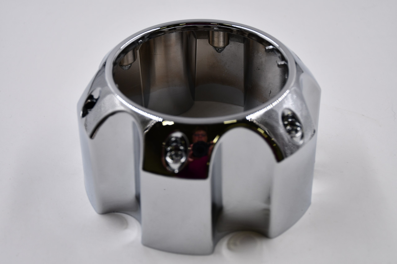 Ultra Motorsports Chrome Wheel Center Cap Hub Cap A89-9765CL-CAP 5.25" Ultra Motorsport Open End 6 Lug
