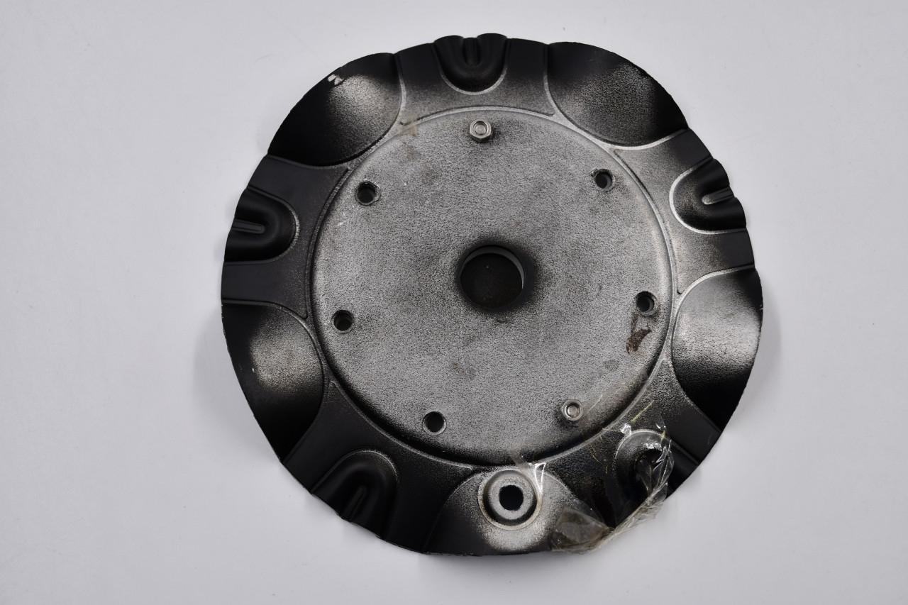 Platnium Wheels Machined & Gloss Black w/ Black & Gray Insert & Gray Ring Wheel Center Cap Hub Cap 89-9122B(Gray) 6.625" Platinum Wheels