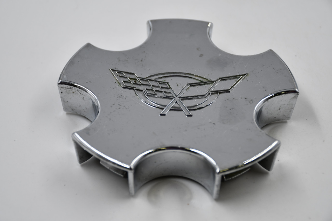 Replica Chrome Wheel Center Cap Hub Cap CAP F-086 4.75" Replica Fits '00-'04 Chevrolet Corvette