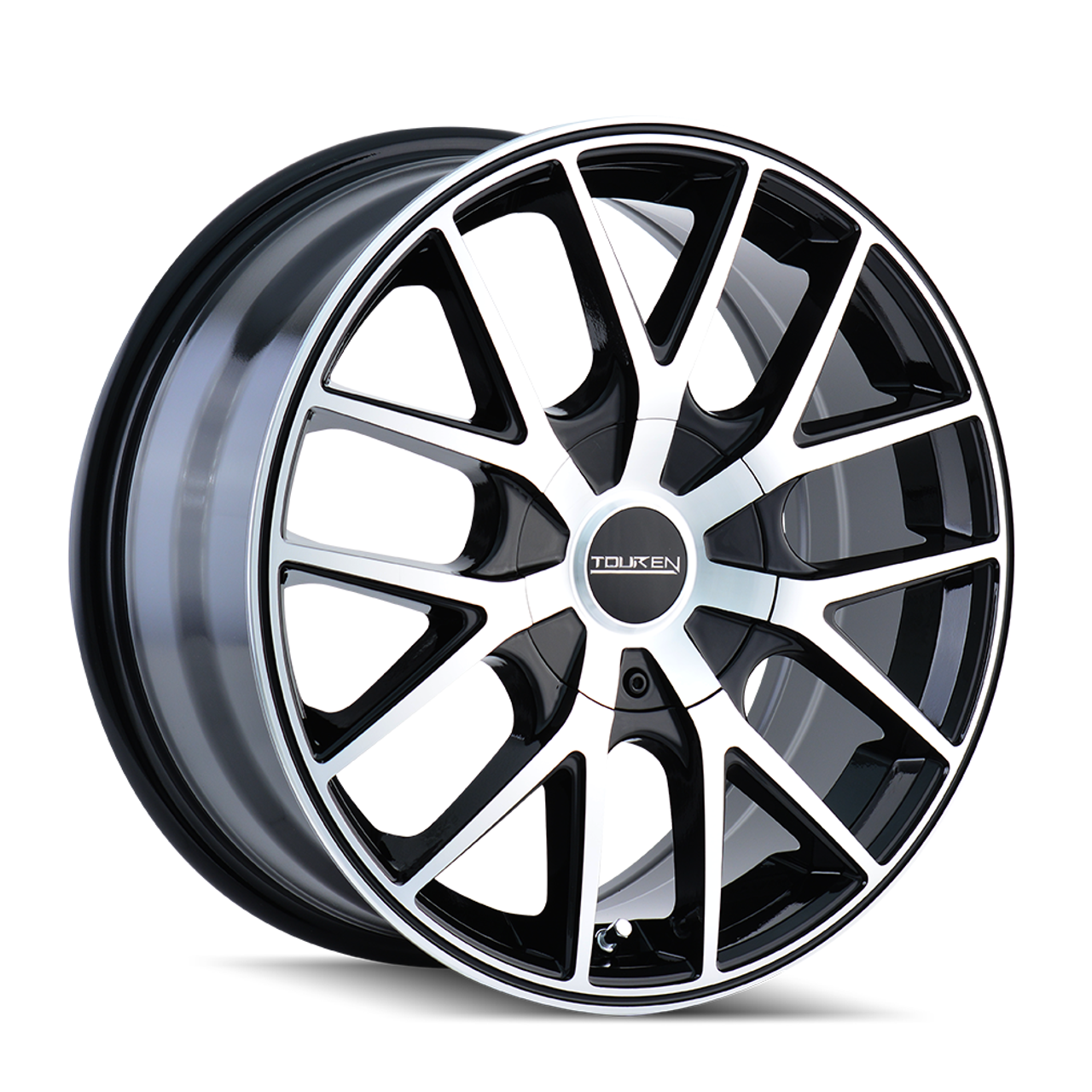 17" Touren TR60 17x7.5 Black Machined Face Black Ring 4x100 4x4.5 Wheel 42mm Rim