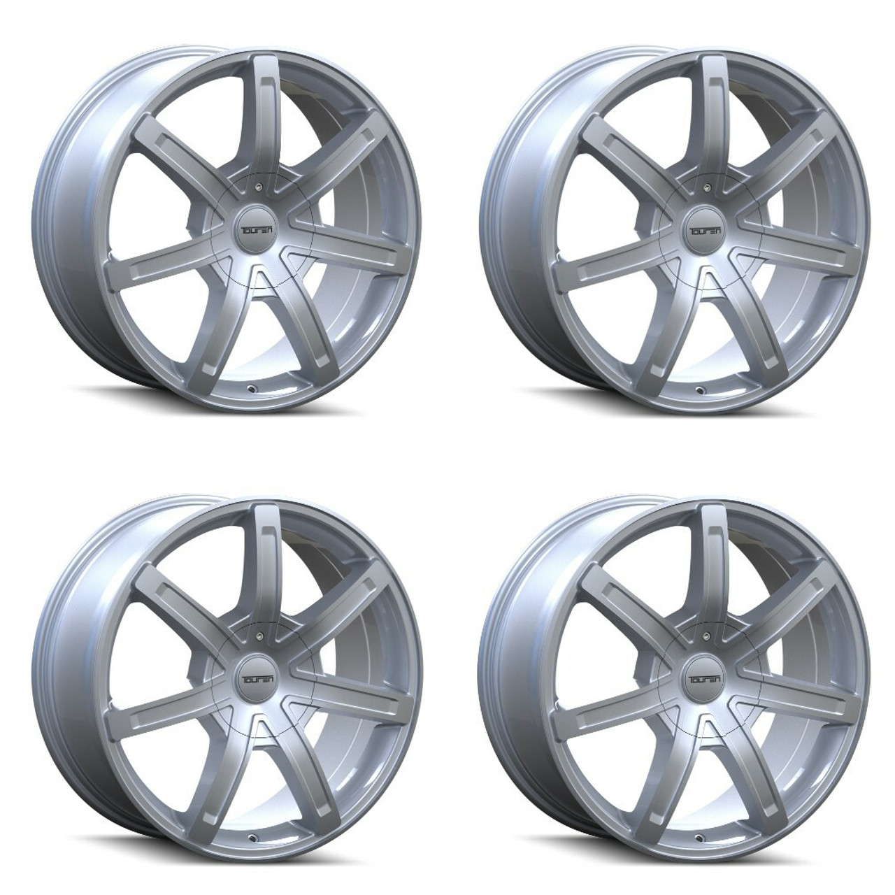 Set 4 20" Touren Tr65 20x8.5 Silver 5x4.25 5x4.5 Wheels 35mm Rims Set 4 20" Touren Tr65 20x8.5 Silver 5x4.25 5x4.5 Wheels 35mm Rims